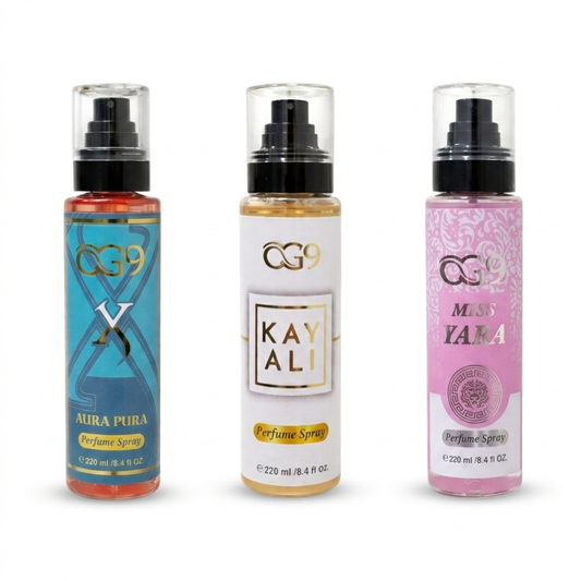 3 perfume spray