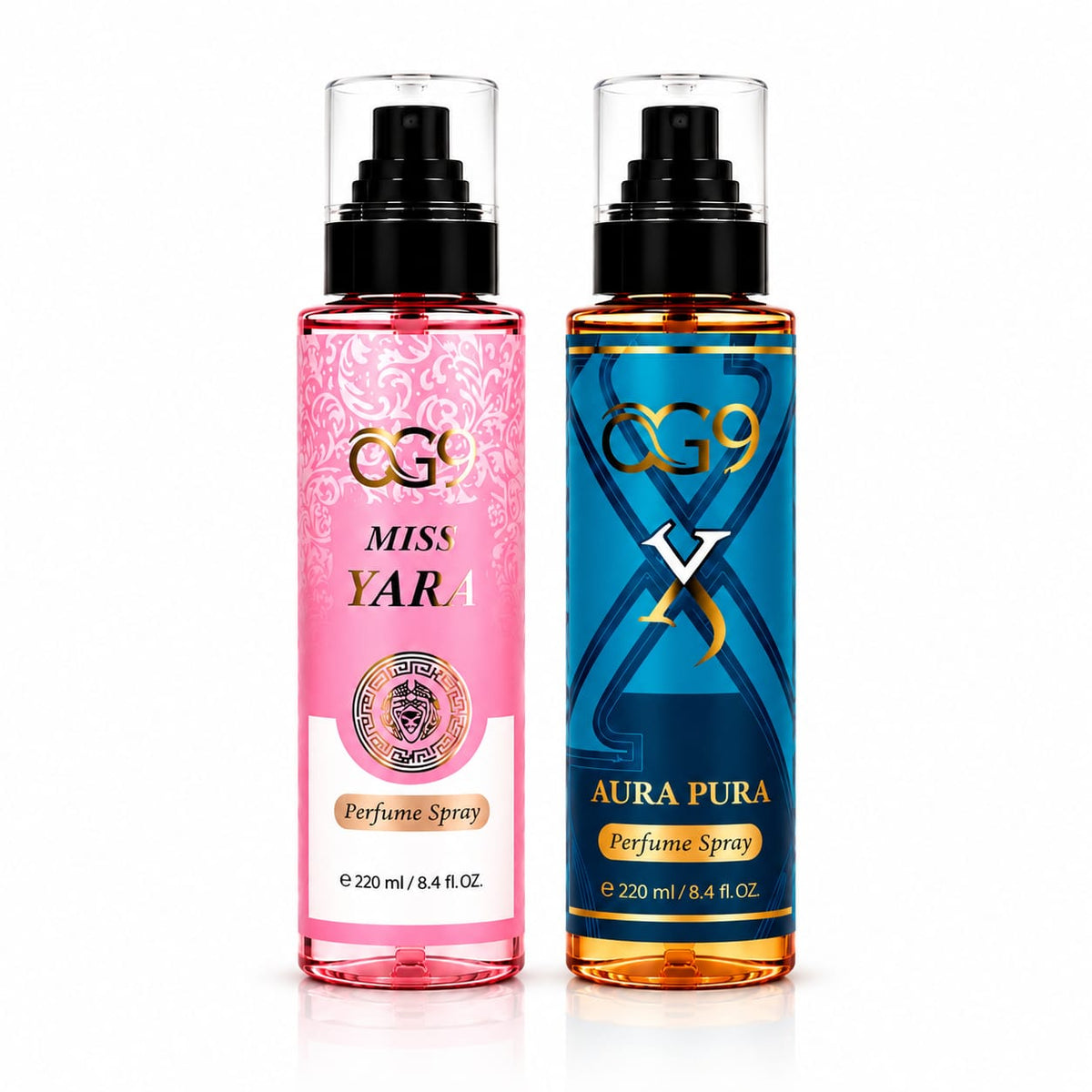 2 PERFUME SPRAY