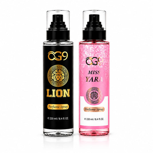 2 PERFUME SPRAY