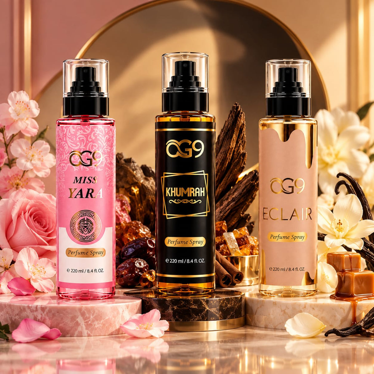 female offer 3 Perfume spray