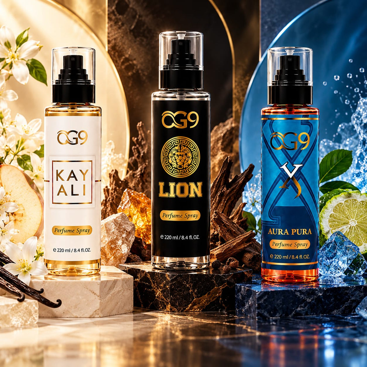 3 perfume spray