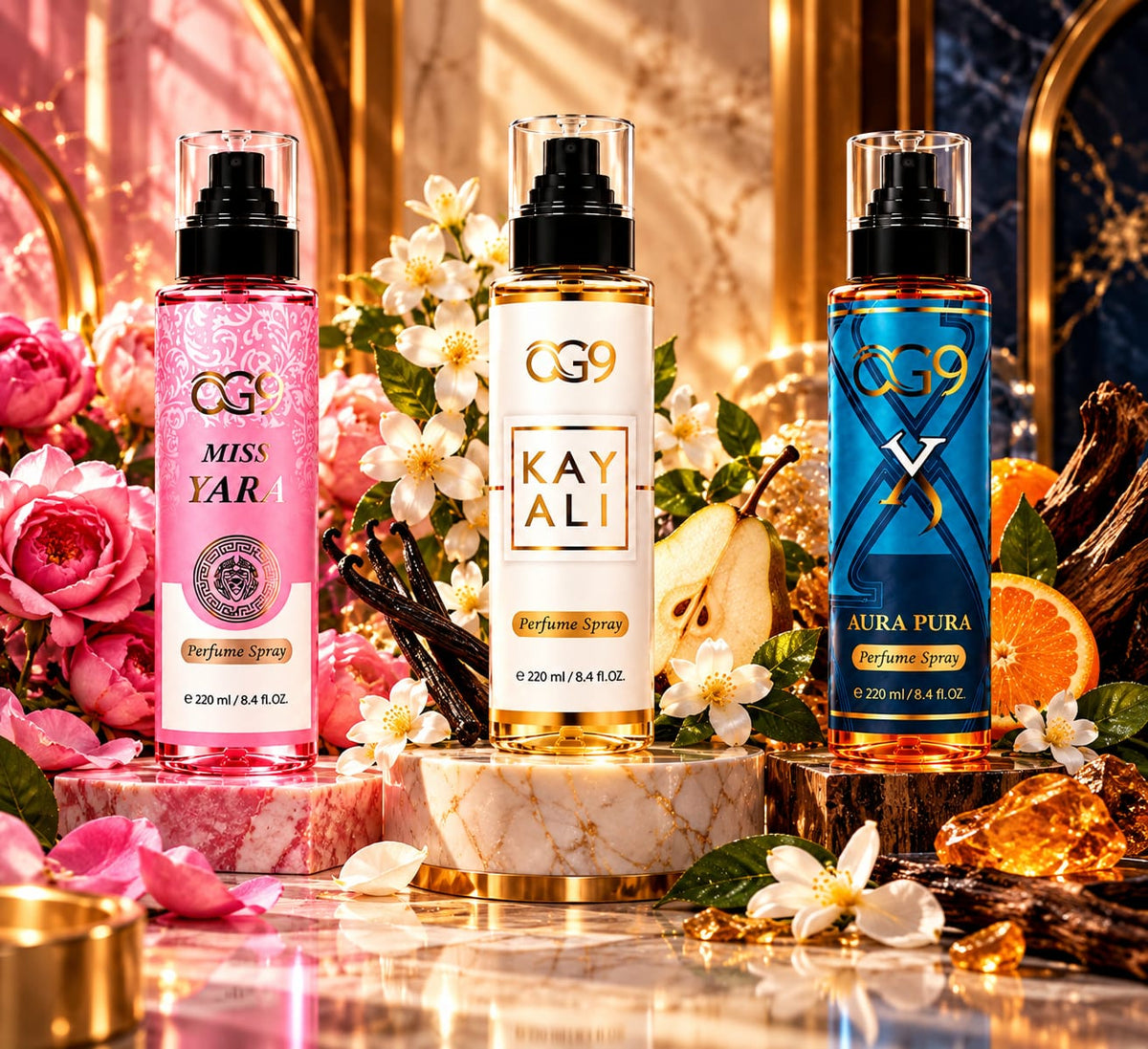 3 perfume spray
